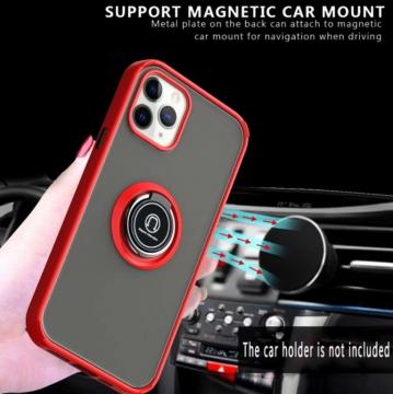 Coque TPU Mate Magnétique avec Bague Support pour iPhone 13 6.1"